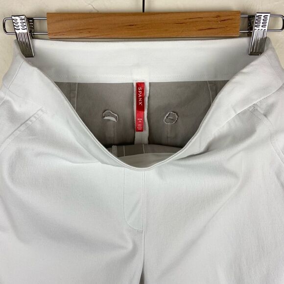 Spanx Slim Straight Stretch Pant - Classic White - Picture 8 of 8
